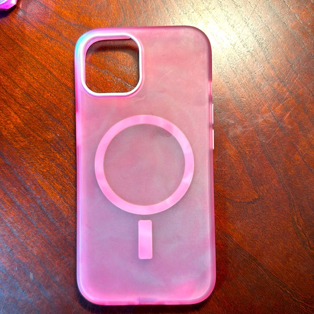 Apple Pink MagSafe iPhone 12 Pro Case